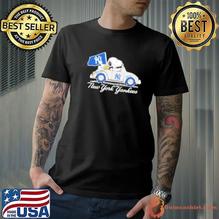 Snoopy And Woodstock X New York Yankees October Driving Car 2024 Unisex