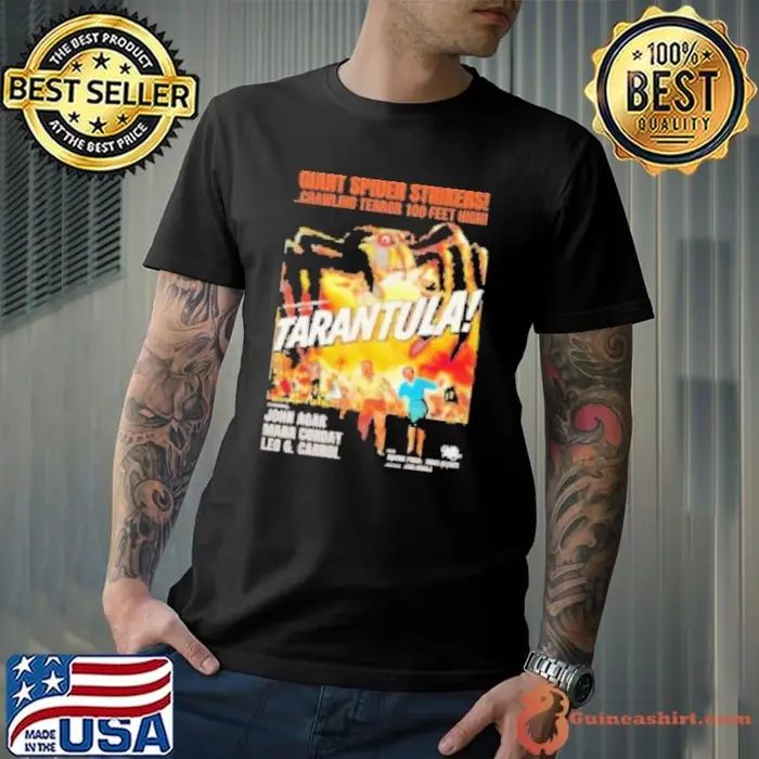 Tarantula Vintage Homage To A Cult Creature Feature Monster Movie Unisex