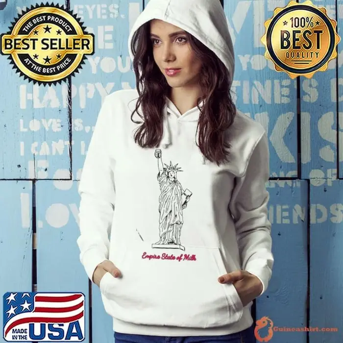 Ted nivison merch the good stuff milk empire state of milk Hoodie