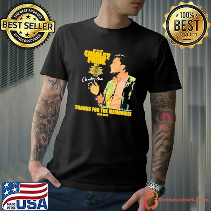 The Best Of Charley Pride Thank You For The Memories 1934 2020 Signature Unisex