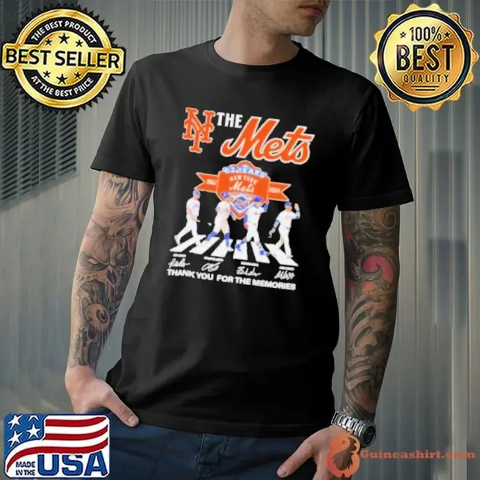 The Mets Abbey Road NLCS 62 Years 1962 2024 Thank You For The Memories Signatures Unisex