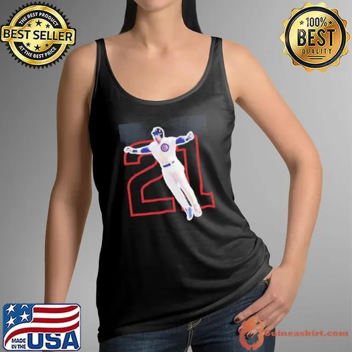 The Sammy Sosa Hop Chicago Cubs player number 21 Tank Top