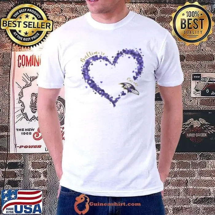 Baltimore Ravens Lovebeat Unisex
