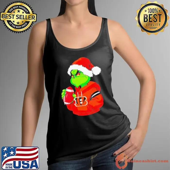 Grinch Cincinnati Bengals Christmas Tank Top