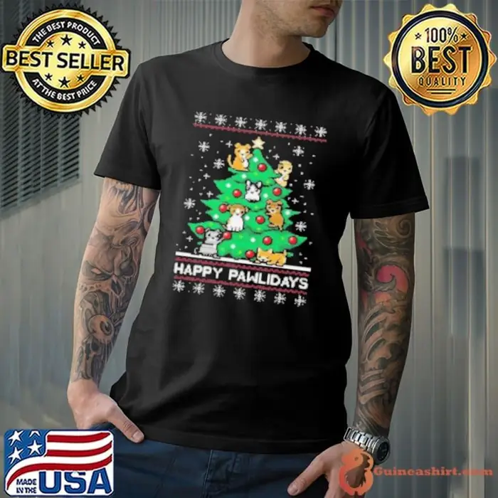 Happy Pawlidays Ugly Christmas Unisex