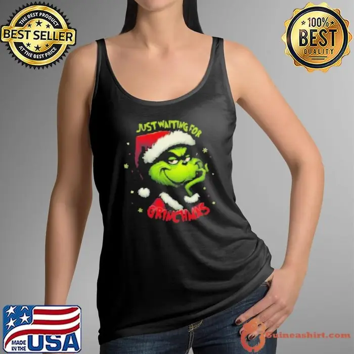 Just Waiting For Christmas Tank Top