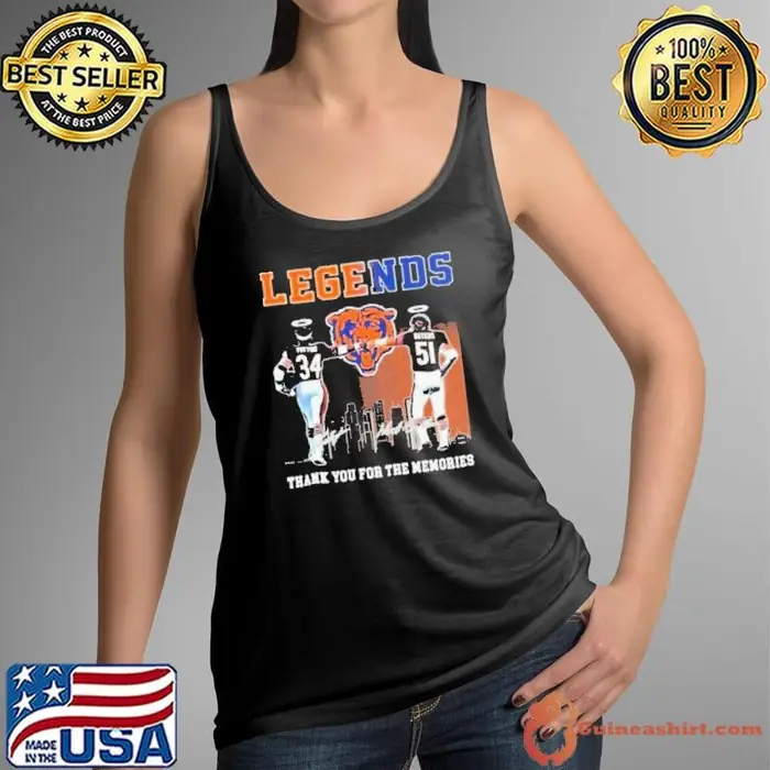 Legends Thank You For The Memories Tank Top