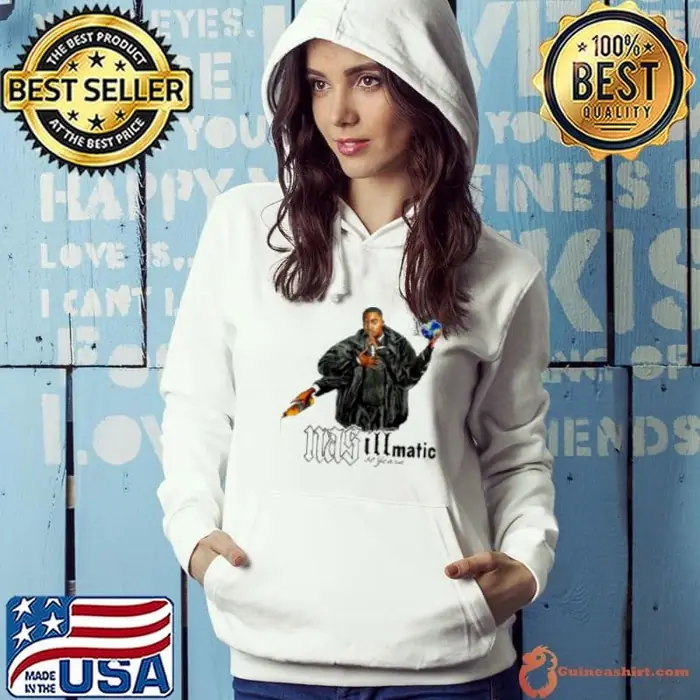 Nas illmatic 30 years portrait Hoodie