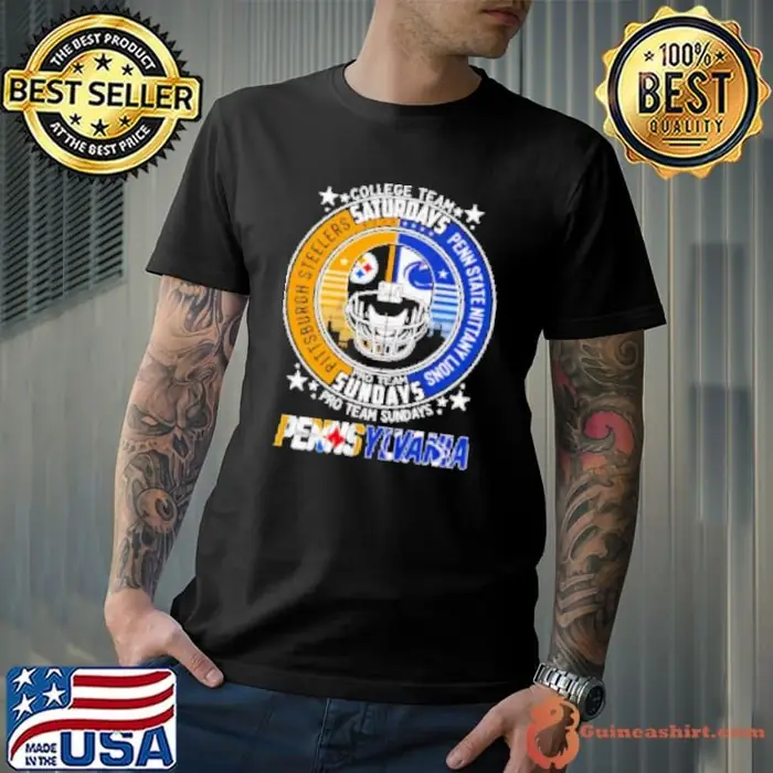 Pittsburgh Steelers Saturdays x Penn State Nittany Lions Sundays shirt Unisex