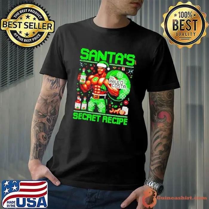 Santa’s Secret recipe juice ugly Christmas Unisex