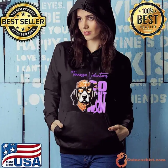 Tennessee Volunteers Tackle Pancreatic Cancer Go Fight Won Hoodie