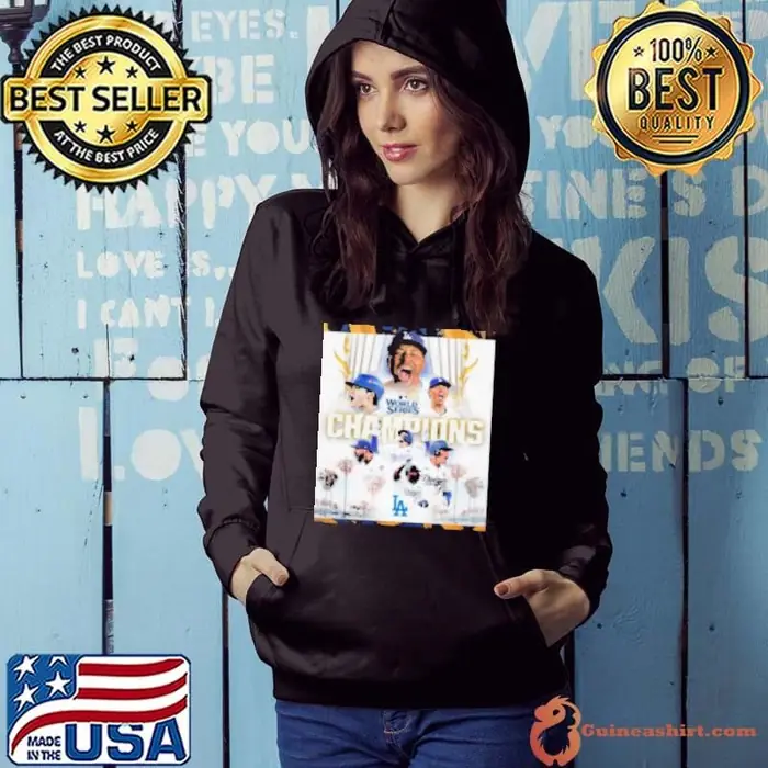 The Los Angeles Dodgers Are World Series Champions 2024 Poster Hoodie