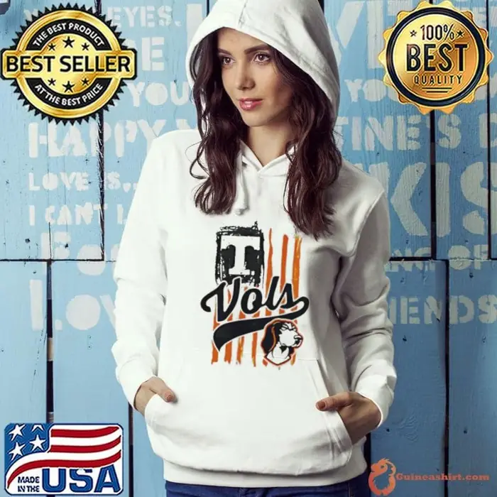 Vol United Tennessee Volunteers flag Hoodie