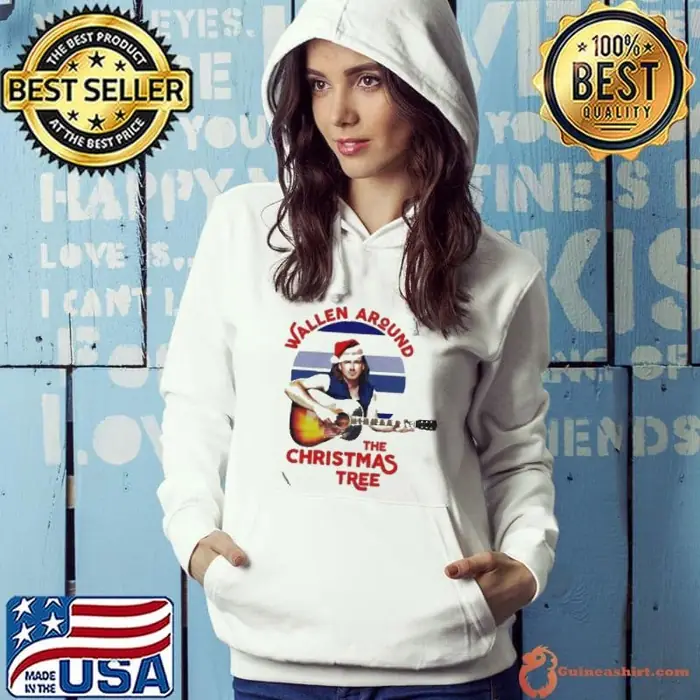 Wallen around the Christmas tree Hoodie