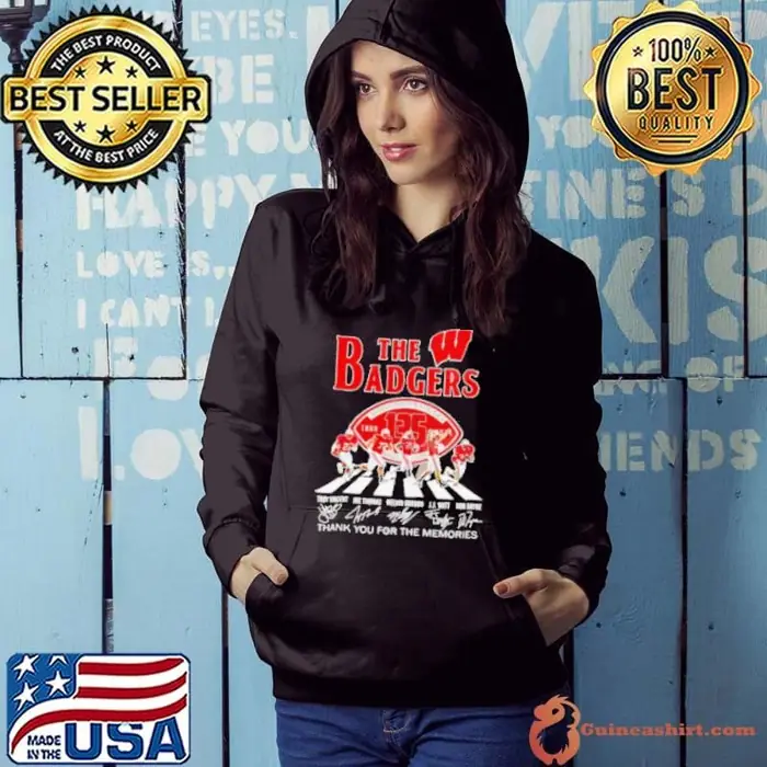 Wisconsin Badgers 135th Anniversary 1889 2024 thank you for the memories Hoodie