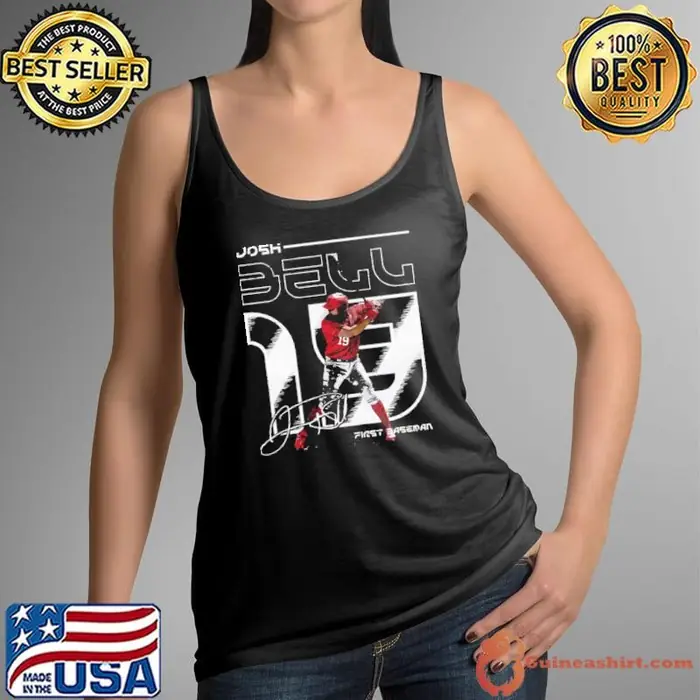 American professional baseball first baseman josh bell number Tank Top