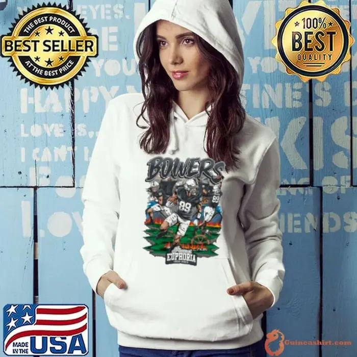 Brock Bowers 89 Las Vegas Raiders Football flames art Hoodie