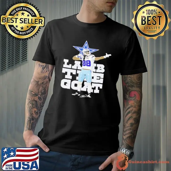 CeeDee Lamb The Goat Dallas Cowboy signature Unisex