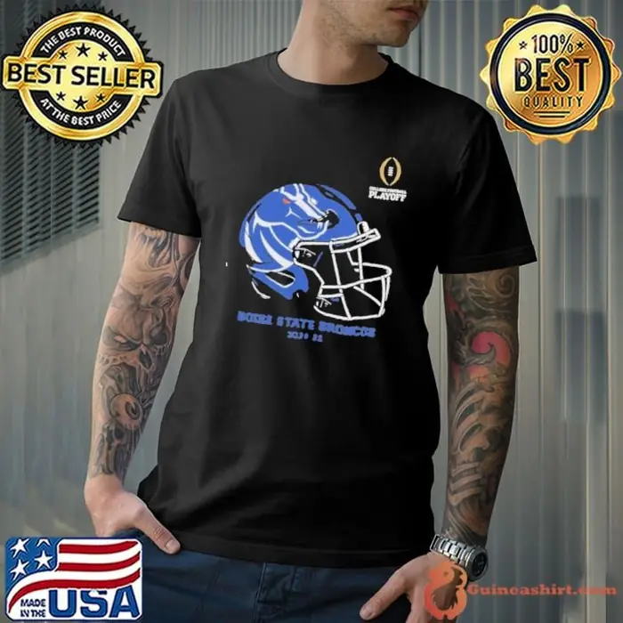 Football Playoff 2024 2025 Boise State Broncos Helmet Unisex