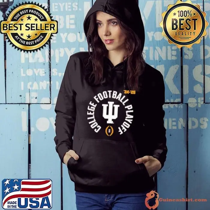 Indiana Hoosiers 2024 25 College Football Playoff Hoodie