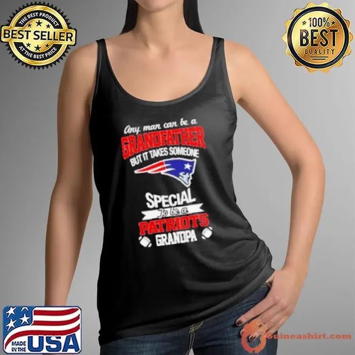 It takes someone special to be a New England Patriots grandpa Tank Top