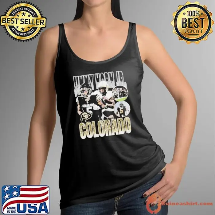 Jimmy Horn Colorado Buffaloes Football 90s Graphic Tank Top