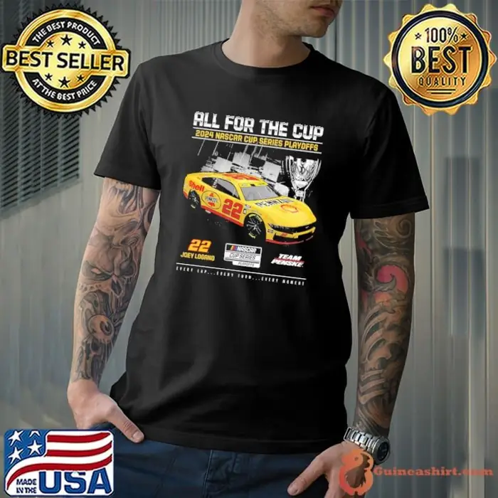 Joey Logano All For The Cup 2024 Nascar Cup Series Playoffs Unisex