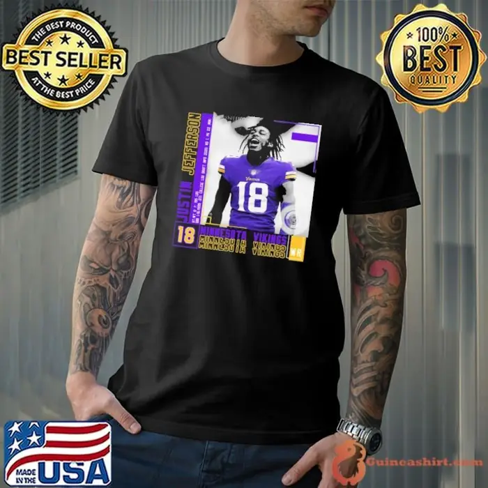 Justin jefferson American professional football wide receiver Unisex