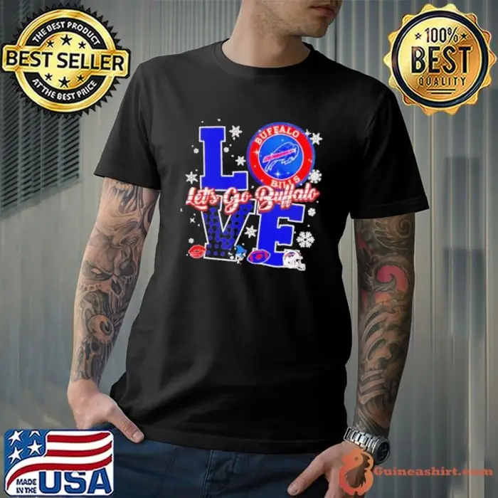 Let’s go Buffalo Bills love Christmas Unisex