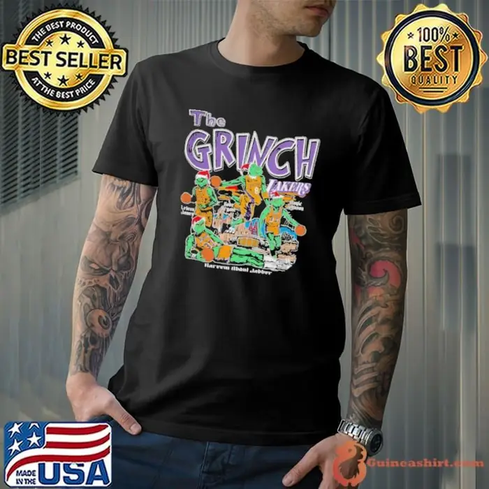 Los Angeles Lakers The Grinch Holiday Basketball Legends Unisex