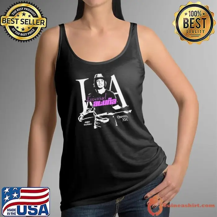 Luisangel Acuna New York Mets MLB Player Queens NYC Tank Top