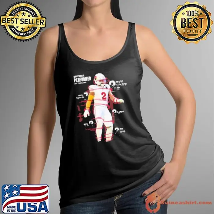 Mack Wilson Arizona Cardinals Seatgeek Performer Of The Game 7 Total Tackles 2 Sacks Tank Top