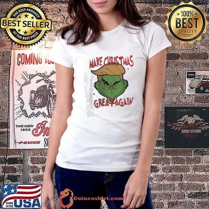 Make Christmas Great Again Trump Grinchmas Ladiestee