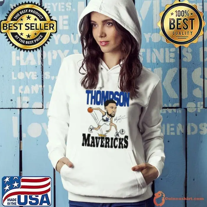 Mavericks Klay Thompson Signature Hoodie