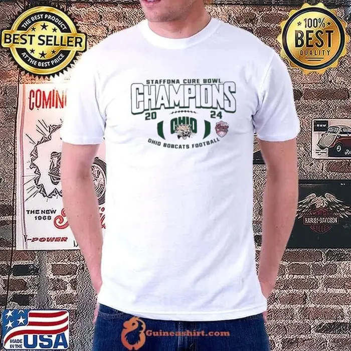 Ohio Bobcats Football StaffDNA Cure Bowl Champions 2024 Unisex