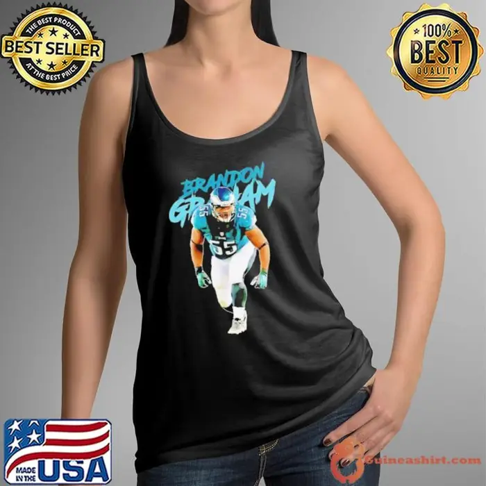 Philadelphia Eagles Brandon Graham Stronger 1 Tank Top