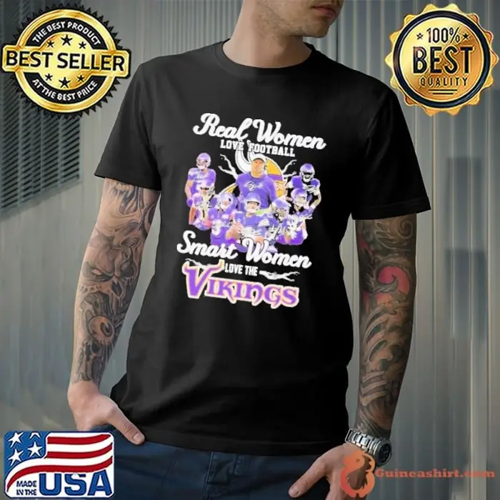 Real Women Love Football Smart Women Love The Minnesota Vikings Playoffs Unisex