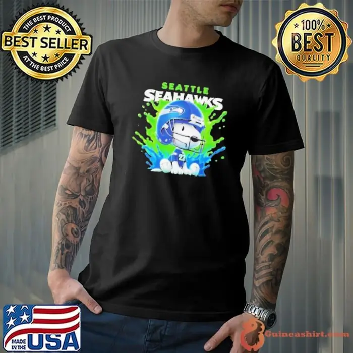 Snoopy Joe Cool Seattle Seahawks Football Unisex