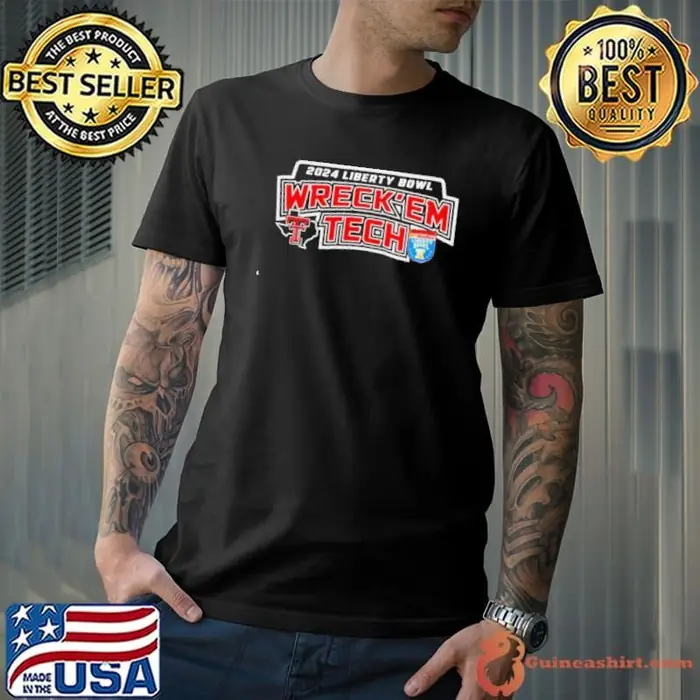 Texas Tech Red Raiders 2024 Liberty Bowl wreck ’em tech Unisex