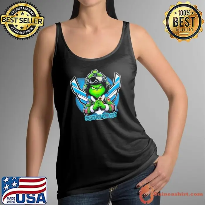 The Grinch Fight For The Sky Merry Christmas Tank Top