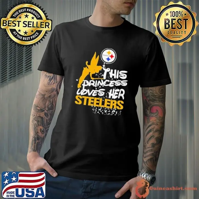 This princess love her Pittsburgh Steelers Unisex
