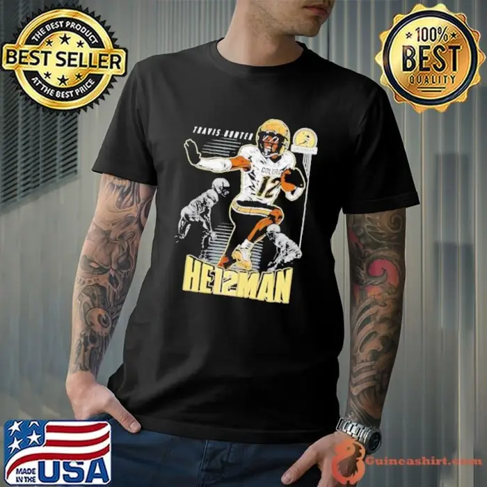 Travis Hunter Heisman Winner Colorado Buffaloes cartoon Unisex