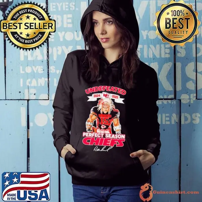 Undefeated 24 2025 Kansas City Chiefs Mahomes perfect season Hoodie