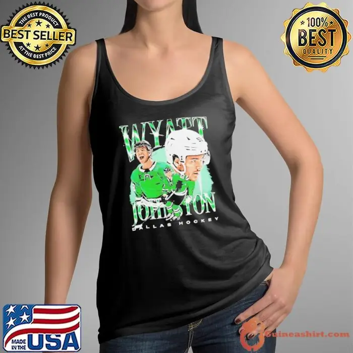 Wyatt Johnston Dallas Stars NHL hockey patriot vintage Tank Top