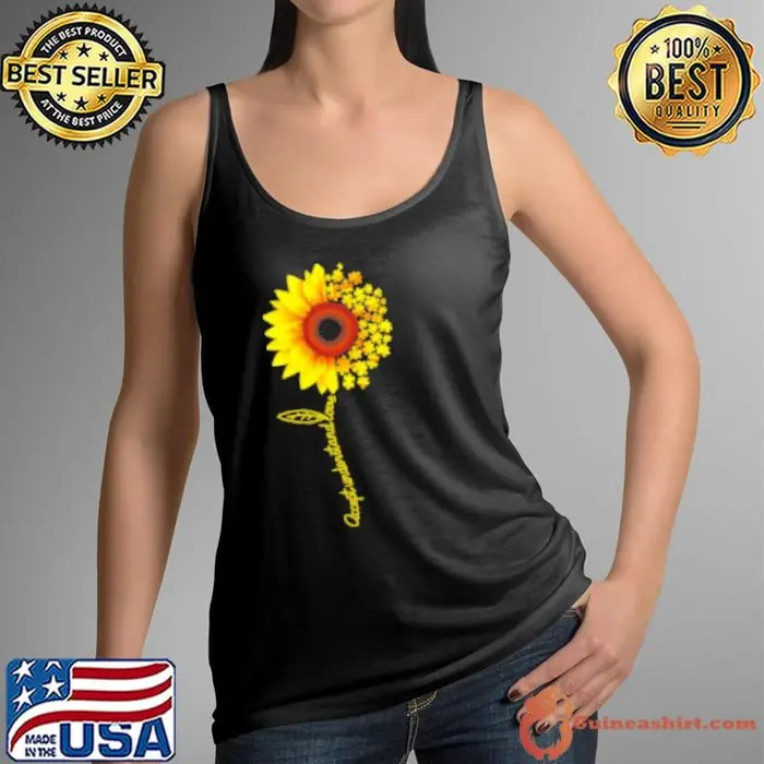 Autism Puzzle Piece Sunflower T Shirt Tank Top