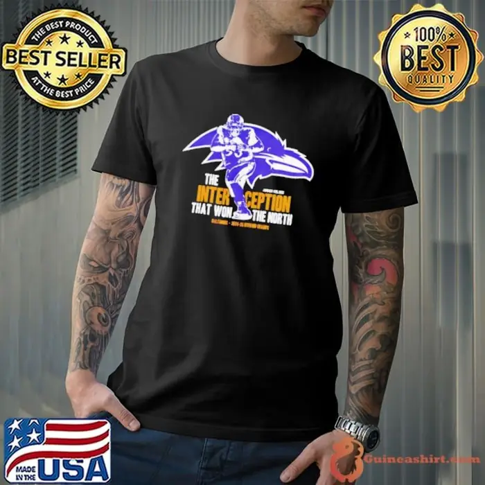 Baltimore Raven the Interception that won the north Unisex