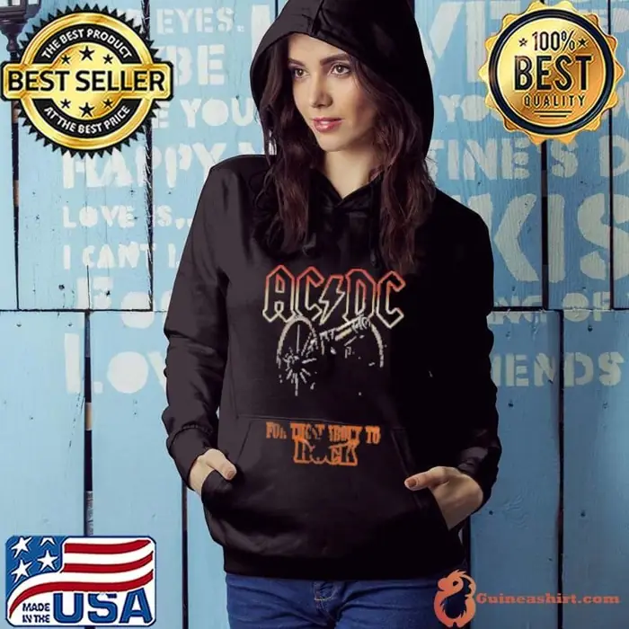 Cannon AC DC For Those About To Rock Hoodie