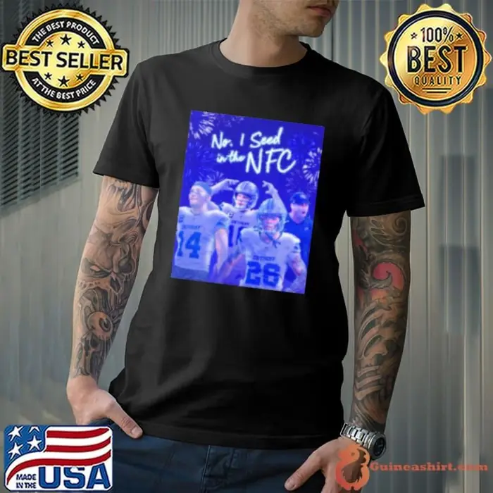 Detroit Lions no 1 seed in the NFC champions fireworks Unisex