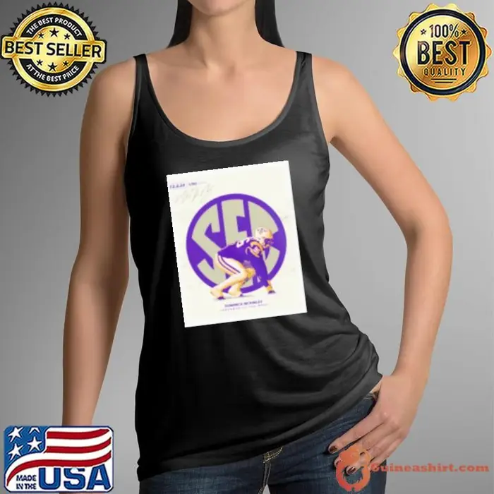 Dominick McKinley LSU Tigers SEC Freshman of the Week Signature Tank Top