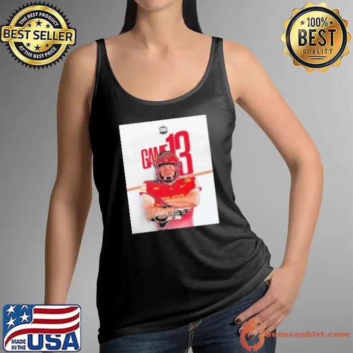 Game 13 Beau Freyler Iowa State Cyclones vs Arizona State Sun Devils Dec 7 2024 Tank Top
